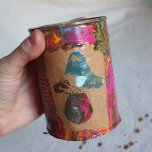 REPURPOSED UPCYCLED PENCIL HOLDER